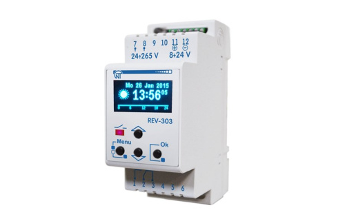 Таймер программируемый многофункциональный РЭВ-303
