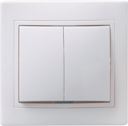 Выключатель 2кл 10А керам. КВАРТА бел. ВС10-2-0-КБ IEK