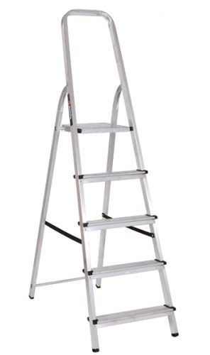 Стремянка алюминиевая СА 1х5 Вихрь 