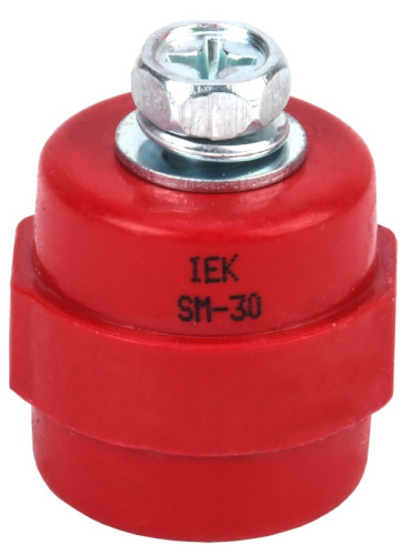 Изолятор SM30 (М8) силовой с болтом ИЭК