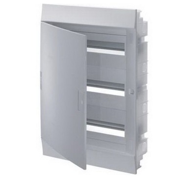 Бокс в нишу 54м непрозрачная дверь две ABB Mistral41