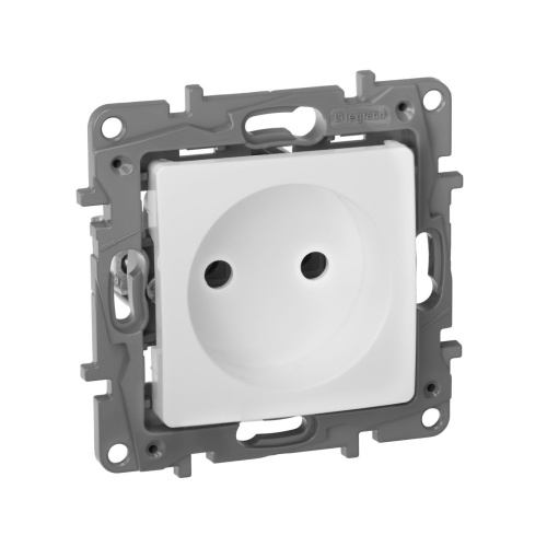 Розетка б/з, винт. клем. Белый Legrand Etika