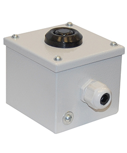 Пост кнопочный ПКУ-15-21-111-54 (1 элемент черный) IP54