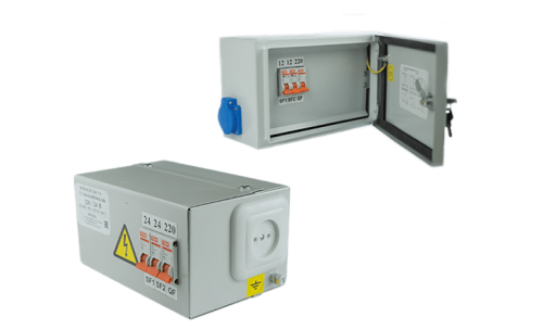 Ящик с понижающим трансформатором ЯТП-0,25 380/42  0,25 кВа  IP31