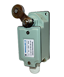 Выключатель путевой ВП-16Е-23Б-231-55 У2.3 рычаг с роликом, без сальника IP55, 1з+1р влево