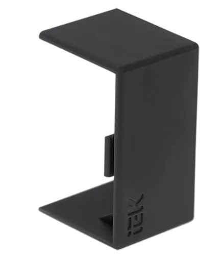 ELECOR Соединитель на стык КМС 15х10 черный (4шт/компл) IEK