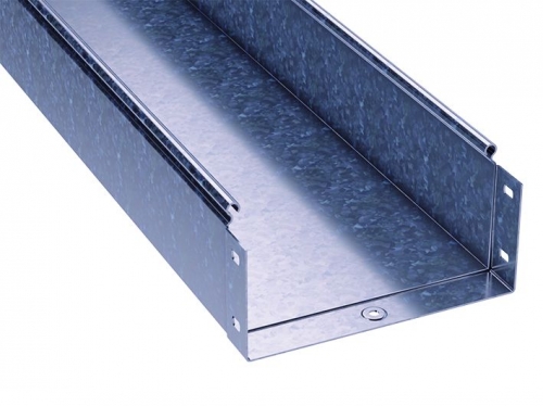 Лоток листовой неперфорированный 200х100 L3000 сталь 0.8мм DKC