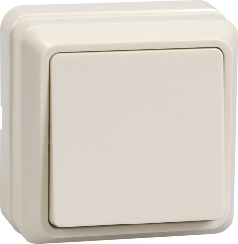 Выключатель 1кл 10А откр.уст. ОКТАВА (кремовый) ВС20-1-0-ОКм 