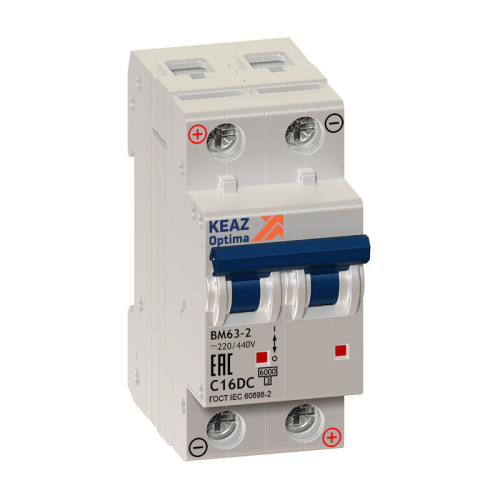 Автомат OptiDin BM63-2C3-DC-УХЛ3-