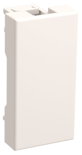 Заглушка на 1 модуль белая ЗК-00-01-П IEK
