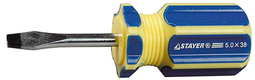 Отвертка STAYER "MASTER", Сr-V, SL 4,7х38мм