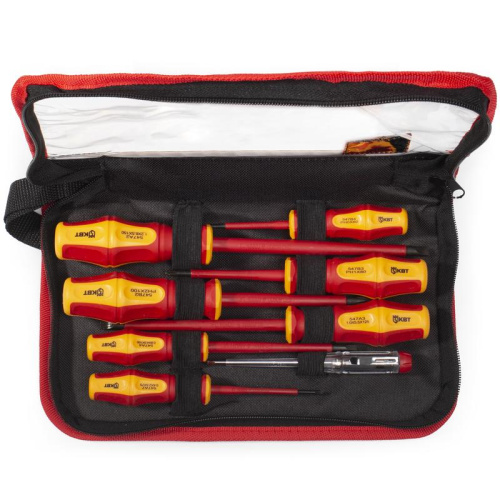 Набор диэлектр. отверток НИО-08 Профи КВТ