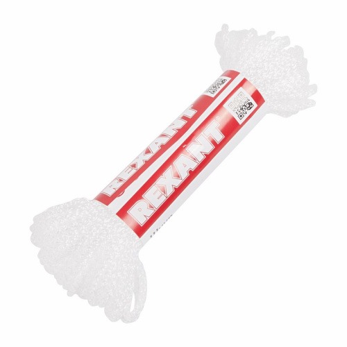 Шнур 3мм 20м белый REXANT