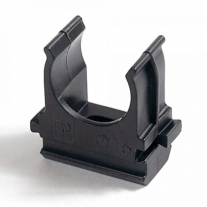 Крепеж-клипса d40 мм белая Полистирол (15шт/300шт уп/кор) Промрукав