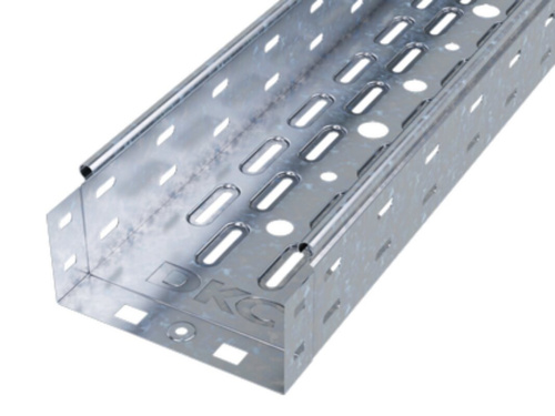 Лоток листовой перфорированный 150х100 L3000 сталь 0.7мм DKC