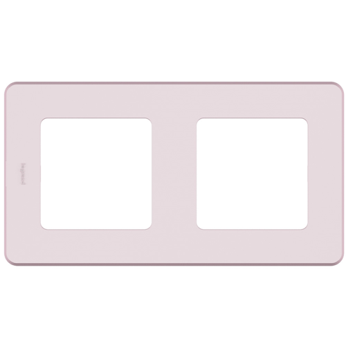 Рамка - 2 поста - INSPIRIA - розовый