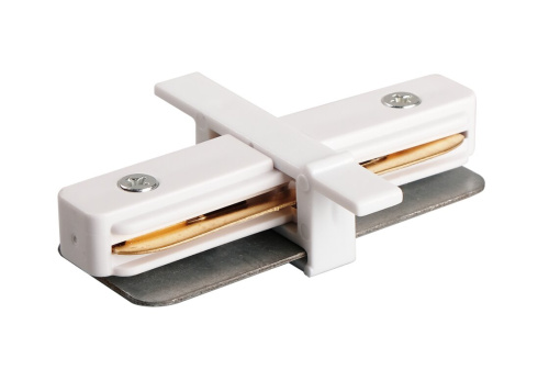 Коннектор PTR/R CI-WH белый I-обр. (встраиваемый) Jazzway