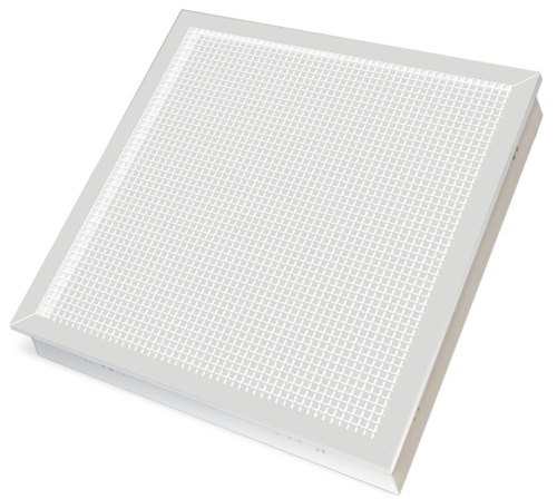 Панель ЛЕД офис LP-eco ПРИЗМА 36Вт 230В 4000К 3000Лм 595х595х25мм без ЭПРА БЕЛАЯ IP40