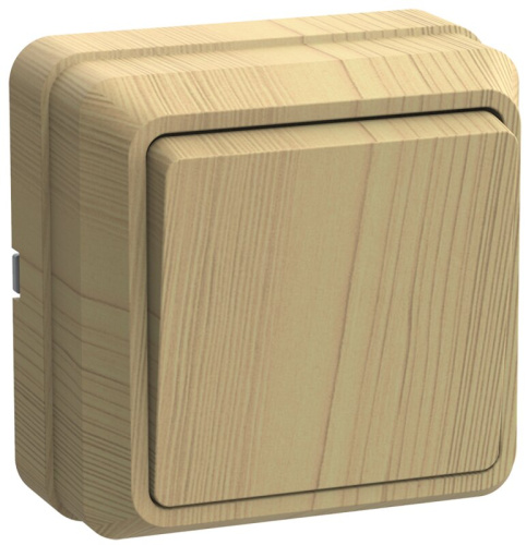 Выключатель 1кл 10А откр.уст. ОКТАВА (сосна) ВС20-1-0-ОС 