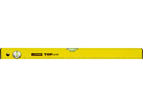 Уровень STAYER "MASTER" TOPLevel коробчатый, 2 противоударных ампулы, линейка,80 см