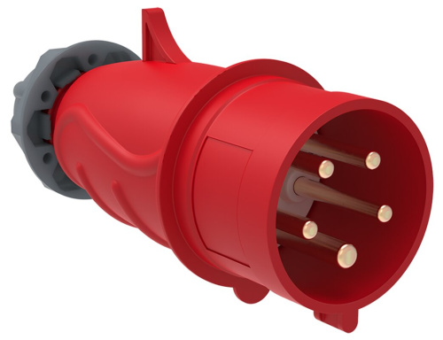 Вилка переносная ССИ-015 16А-6ч/200/346-240/415В 3Р+РЕ+N IP44 MAGNUM ИЭК