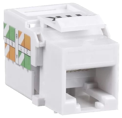 ITK Модуль Keystone Jack кат.5E, UTP, IDC Dual, горизонтальная заделка