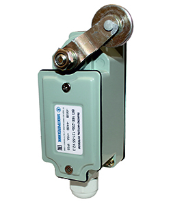 Выключатель путевой ВП-16Е-23Б-231-55 У2.3 рычаг с роликом,с сальником IP55, 1з+1р вправо