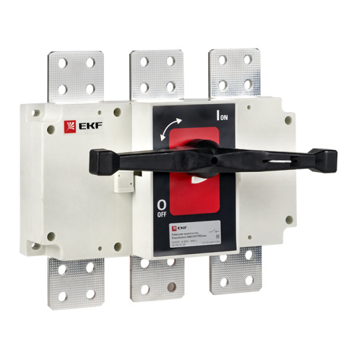Рубильник-переключатель 1600 3Р с рукояткой упр.для прямой установки PowerSwitch EKF PROxima psds-16