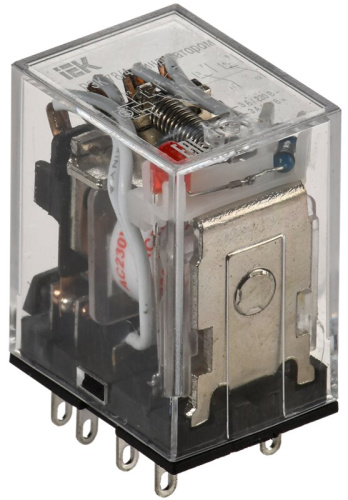 Реле РЭК78/4(MY4) с индикацией 3А  230В АC ИЭК