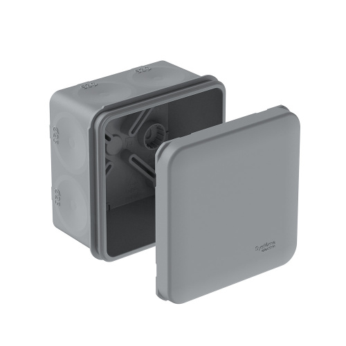 MultiBox Коробка распределительная с мембранными вводами IP66 85х85х42 Серая IMT351971