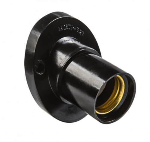 Патрон карболитовый настенный Е27 Ф П-02