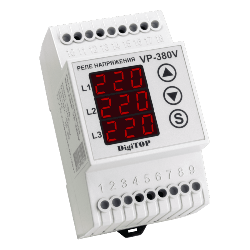 Реле напряжения Vp-380V DigiTop