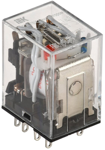 Реле РЭК78/4(MY4) с индикацией 3А  24В DC ИЭК