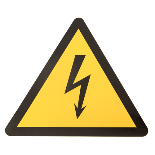 Наклейка "Молния" (85х85х85мм.) EKF PROxima