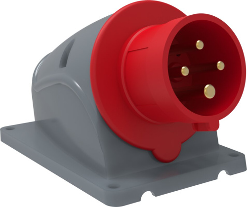 Вилка стационарная ССИ-514 16А-6ч/380-415В 3Р+РЕ IP44 MAGNUM ИЭК