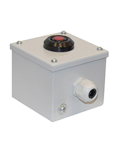 Пост кнопочный ПКУ-15-21-111-54 (1 элемент красный) IP54