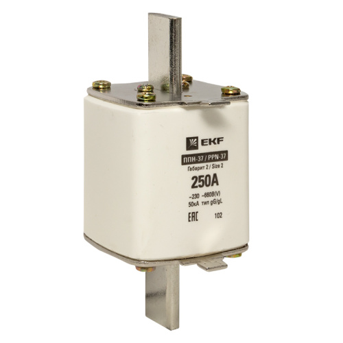 Плавкая вставка ППН-37 400/200А габарит 2 EKF PROxima