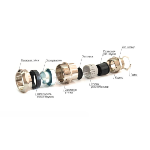 Кабельный ввод ВК-М40-25-МР38 IP66/IP67/IP68 ЗЭТАРУС