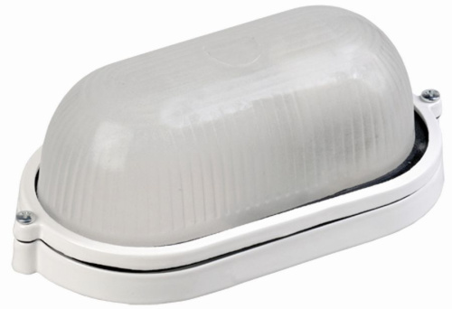 Светильник НПП1401 белый/овал 60Вт IP54  ИЭК