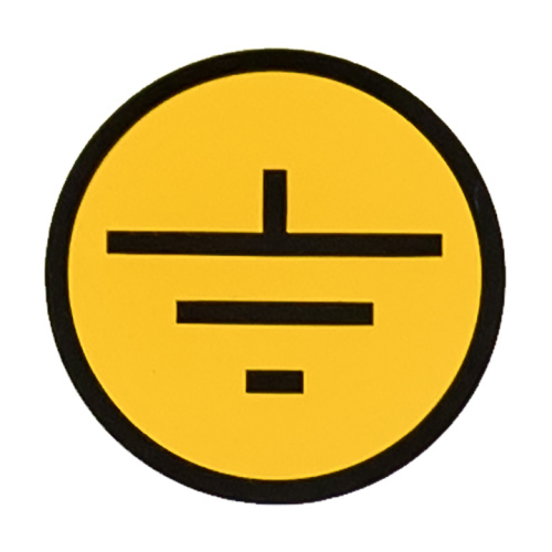 Наклейка "Земля" (d30мм.) EKF PROxima