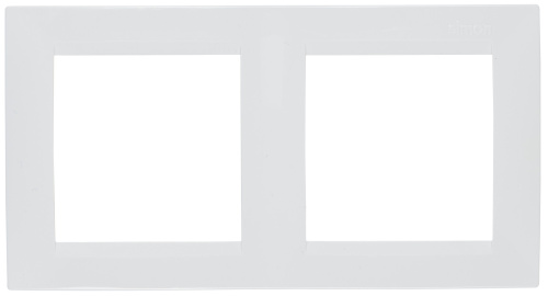 Рамка на 2 поста, белый Simon