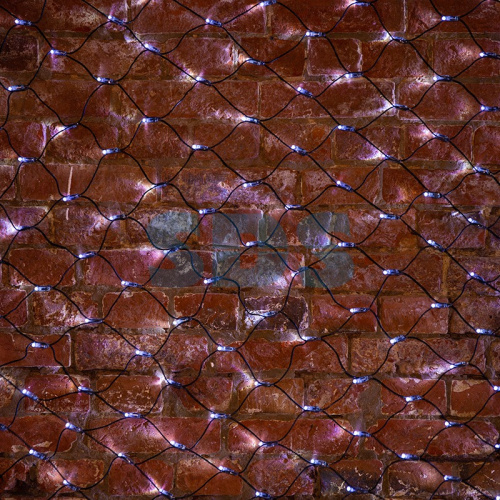 Гирлянда Сеть 2х1,5м, черный ПВХ, 288 LED Белые (шнур питания в комплекте)