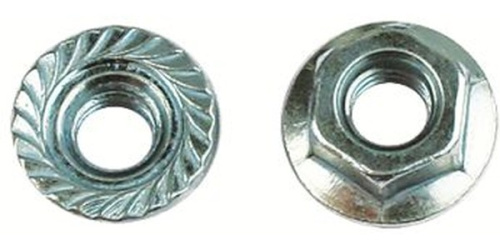 Гайка с насечкой препятствующей откручиванию М10 СМ101000
