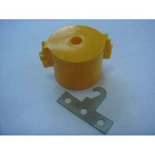 Коробка потолочная Л 253 75х62 с крюком (в бетон)