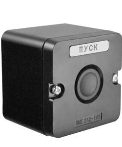 Пост кнопочный ПКЕ 222-1 черная