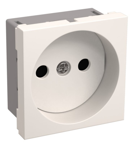 Розетка без з/к 2к (на 2 модуля) ПРАЙМЕР белая РКС-20-20-П-К IEK