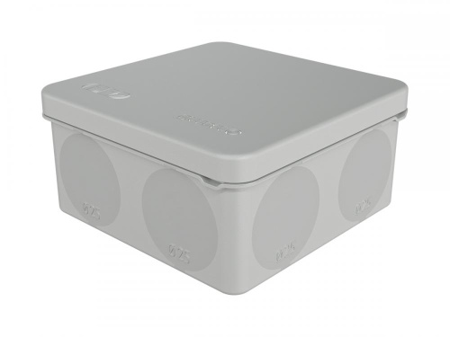 Коробка распред. двухкомп. о/п  безгал. (HF) атмосферостойкая 100х100х50 мм, IP66 (48 шт.)