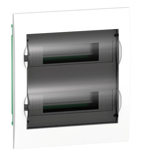 Easy9 корп. встр. с бел. дв. 2ряд/24мод