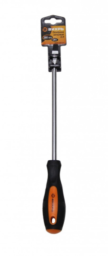 Отвертка шлицевая SL8, 200 мм Вихрь 