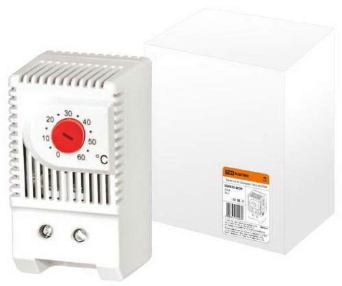 Термостат NC (обогрев) 10А 230В TDM